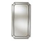 Baxton Studio Romina Art Deco Antique Silver Finished Accent Wall Mirror 150-8890 - alternate 1